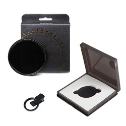 ZOMEI 52mm ND2-ND400 Ultra-mince Téléphone Objectif De Caméra Professionnel Circulaire 52mm ycin izer Filtre pour Téléphone Portable Intelligent Avec réinitialisation