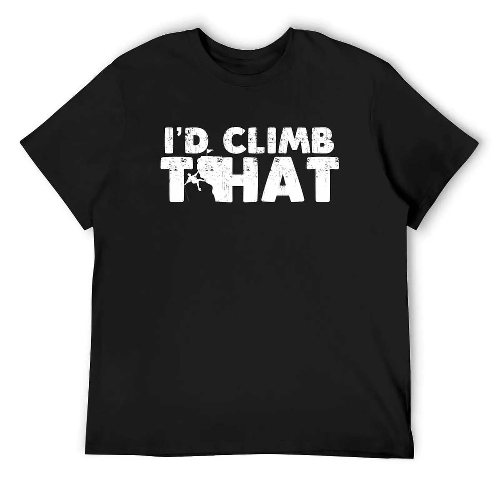 I'd climb that T-Shirt kawaii clothes cheap stuff korean fashion oversized t shirts for men