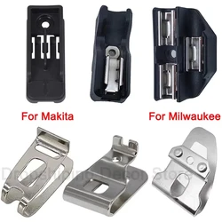 1 Set Electric Screwdriver Bits Holder Belt Hook Clip With Screws Replacement For Dewalt/Makita/Milwaukee Drills Impact Driver