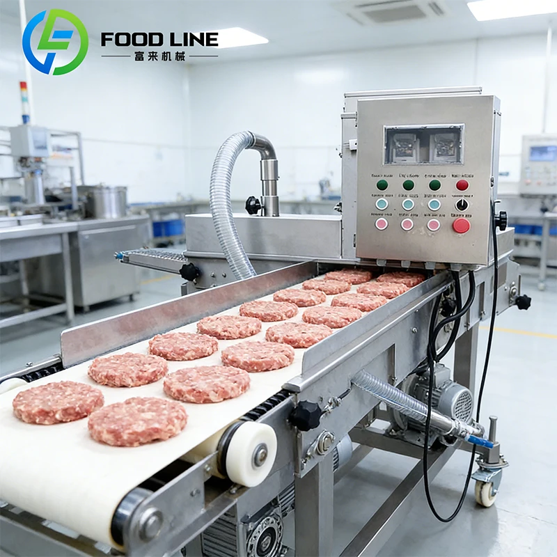 Customized High Speed Automatic Patty Forming Machine 4000pcs/Hour Beef Chicken Meat Pie Maker for Commercial