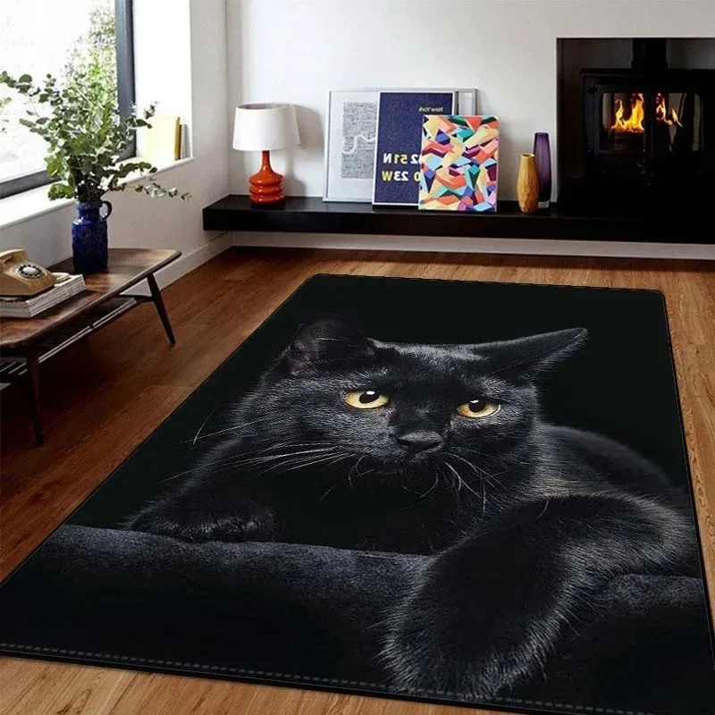 3D Animal Tiger Large Carpet Rug for Home Living Room Bedroom Sofa Doormat Decor Kids Play Area Rug Carpet Non-slip Floor Mat