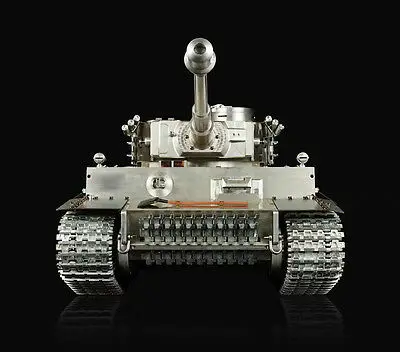 Heng Lungo 1/8 Bilancia RC Carro Armato RTR Alta Simulazione Full Metal Tedesco Tiger I Radiocomando Panzer Auto Modello di Veicolo 3818 TH16450