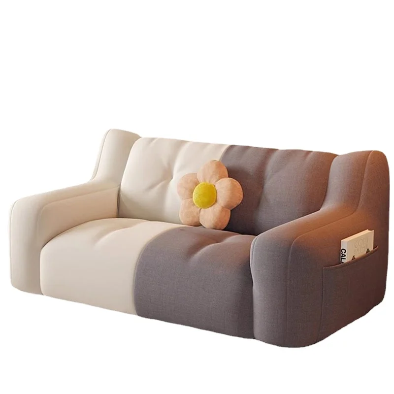 Lounge Trendy Sofa Small Couch Modern Home Minimalism Italian Sofa Balcony Living Room Sofás Para Salón Postmodern Furniture