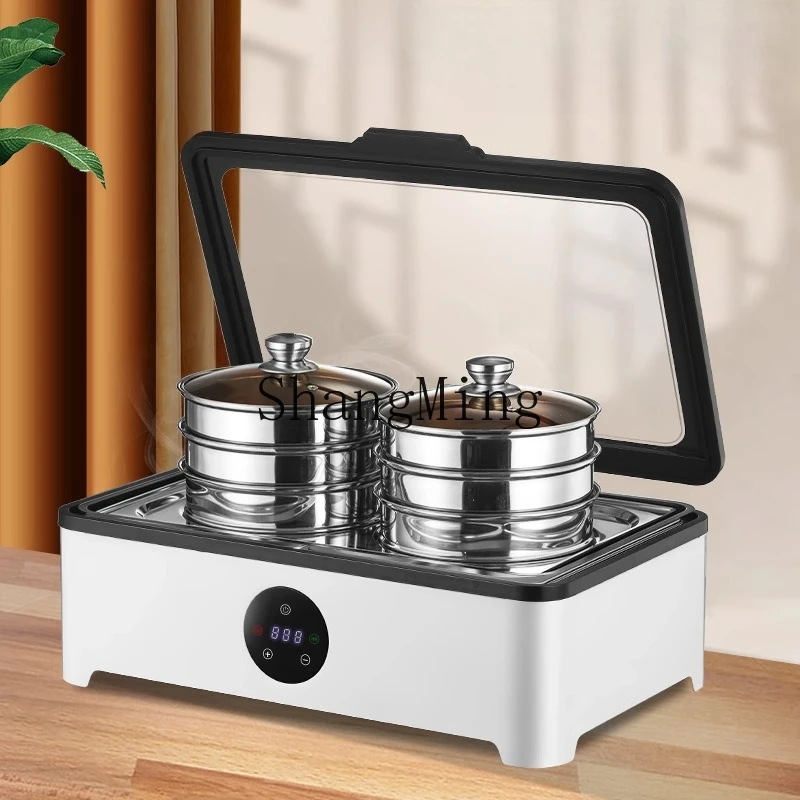 فرن طعام من الفولاذ المقاوم للصدأ ZYY فرن الحفاظ على الحرارة للخدمة الذاتية فرن ذكي للتدفئة الكهربائية والحفاظ على الحرارة