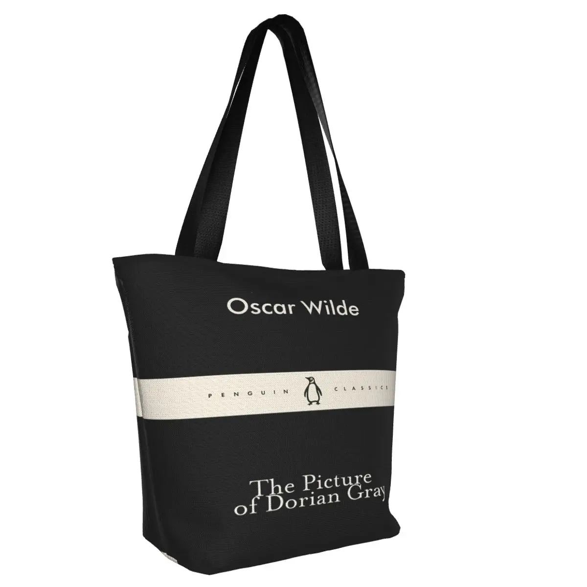 Oscar Wilde Dorian Gray Casual Shoulder Tote Shopping Bag Lightweight Wider Handloom For Travelling Halloween Gift