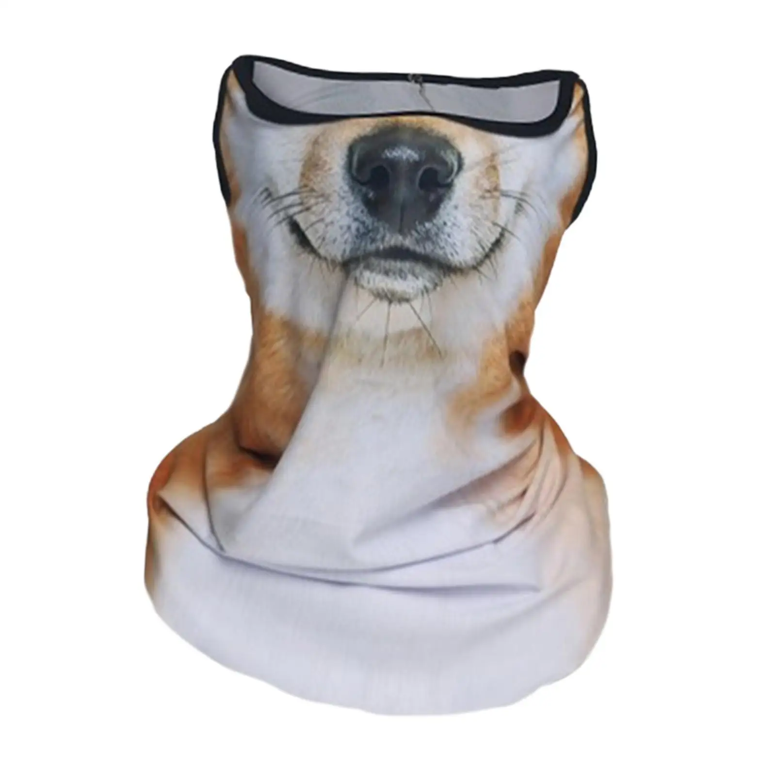 Outdoor Activities Thin Summer Face Covering Breathable Sun Protection Neck Gaiter Scarf for Riding and Activewear