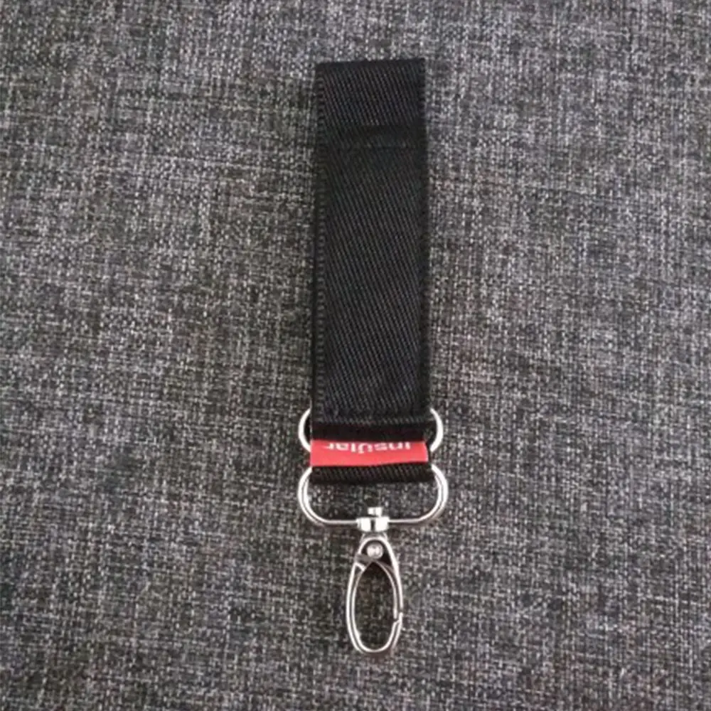 Correas de suspensión universales de nailon para recién nacido, accesorios para cochecito, colgador de bolsa de pañales, gancho para cochecito, Clip para cochecito, 360 grados