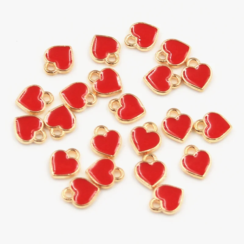 50pcs Charms Colorful Lovely Star KC Gold Color Pendants DIY Crafts Making Findings Handmade Fashion Jewelry