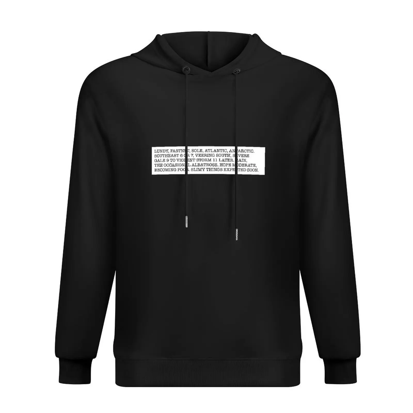 

Ancient Mariner's Shipping Forecast Hoodie men's clothes anime clothing men's sweat-shirt oversized hoodie