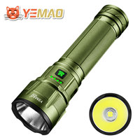 YEMAO A1 Rechargeable LiFePO4 battrey Powerful Flashlight Constant 2000 Lumen 300M Spotlight Range P70.2 LED 15000mAh