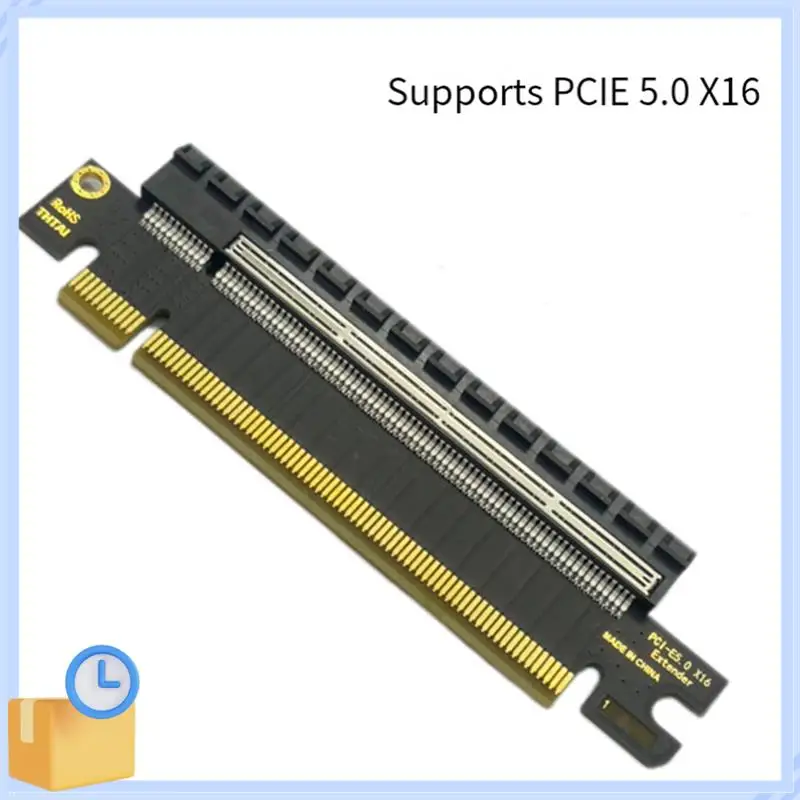 Populer PCI-E 5.0 16X Adaptor PCIE X16 Adaptor Konversi Uji Ekstensi Adaptor Kartu Perlindungan Perlindungan Slot Kartu Motherboard