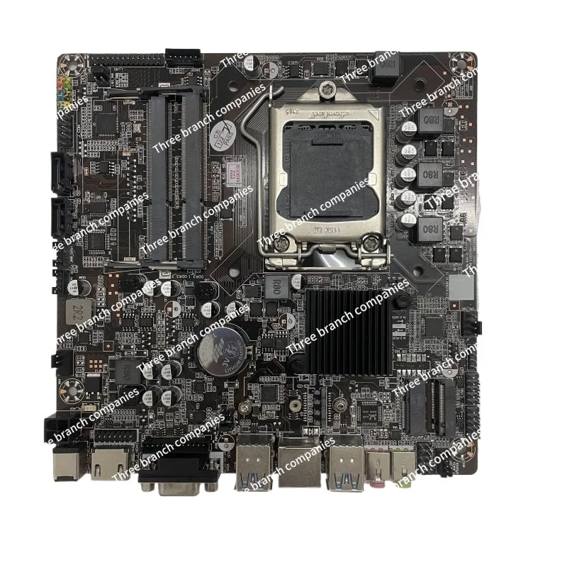 

Основная плата H110 поддерживает процессор поколения 6,7,8 поколения, двухслотовый жесткий диск с двумя протоколами M.2.