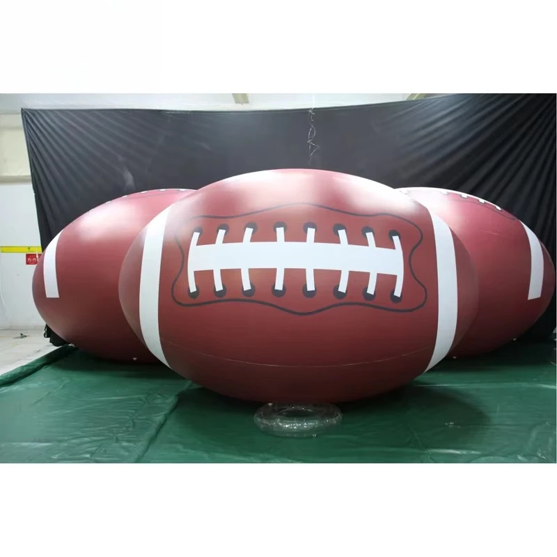 Giant inflatable rugby ball, inflatable football sports game, inflatable rugby