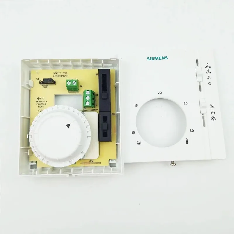 Panel de control de temperatura de calefacción por suelo radiante, RAB11.1, RAA31, RDD310 MM, EH, con LCD, RDE410