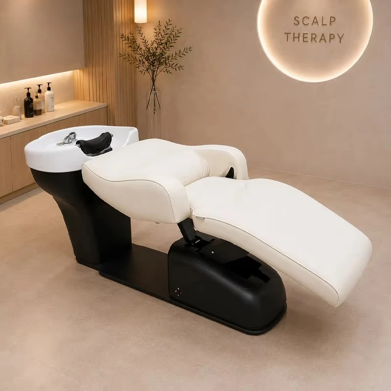 Head Spa Bed Nursing Salon Bowl Hair Washing Massage Shampoo Chair