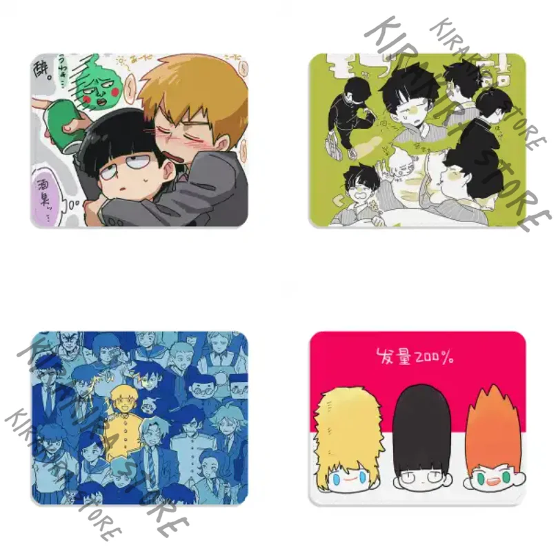 

Mob Psycho 100 Kageyama Shigeo Mouse Pad Thickened Lockrand Computer Desk Pads Small Square Washable Cosplay Anime Accessories