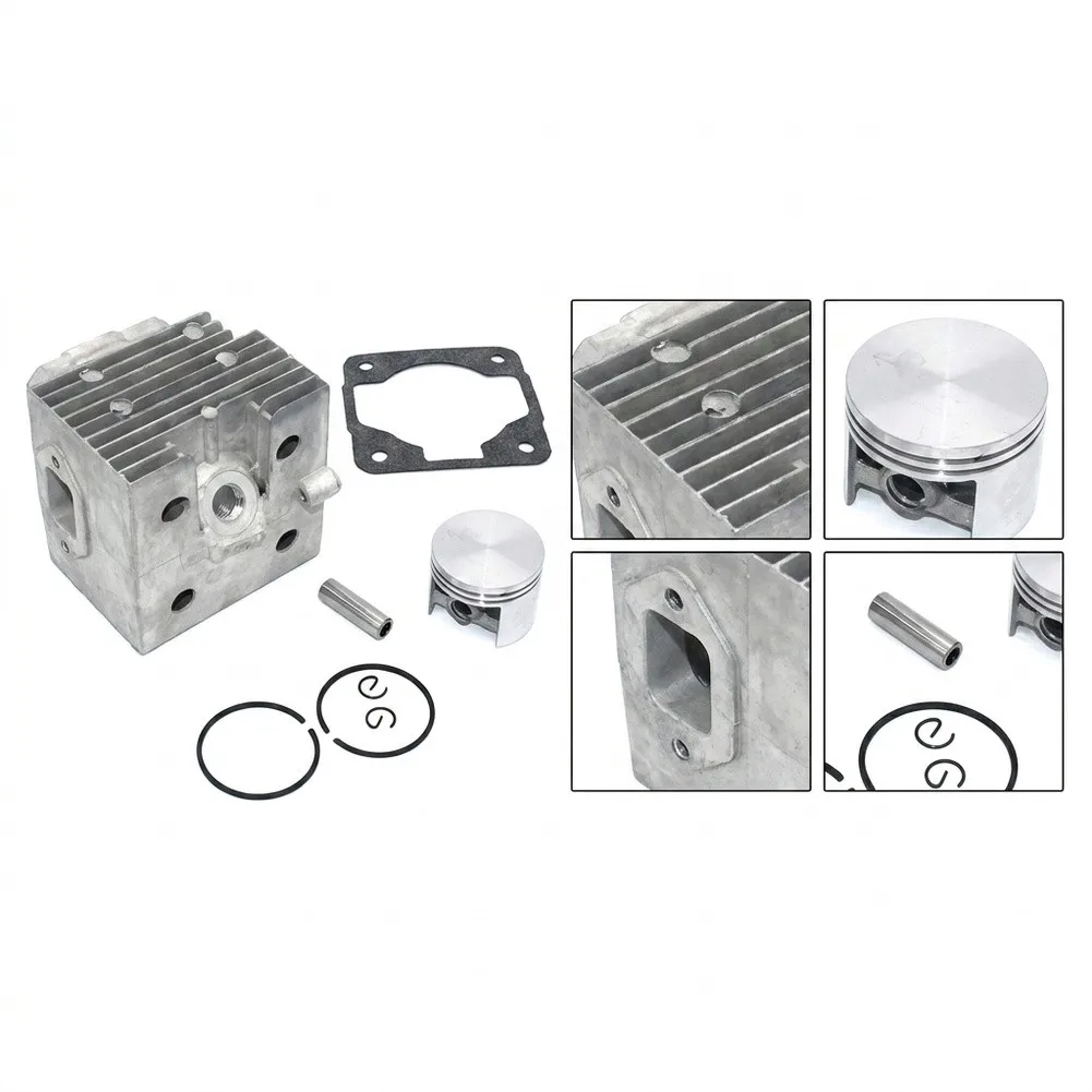 Cylinder Kit 46mm for Piston Component Overhaul Fits BR320 BR340 SR420 BR380 BR400 BR420 4203 020 1201 Backpack Blower Models