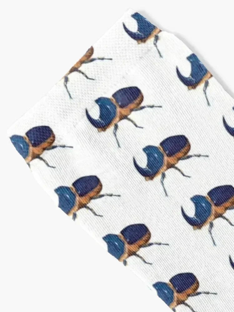 Rhinoceros Beetle Socks cotton tennis New year's funny gifts Women Socks Men's