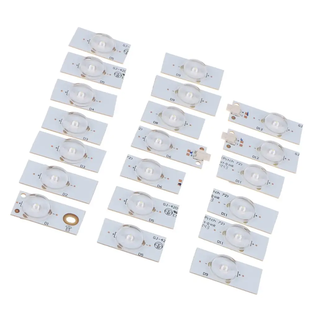 

32-65\" LED TV Backlight Replacement SMD Lamp Beads 6V, 20Pcs