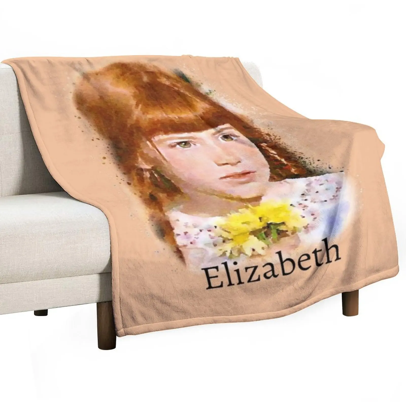 Elizabeth Walton Throw Blanket Extra Large Throw Picnic for winter decorative Blankets