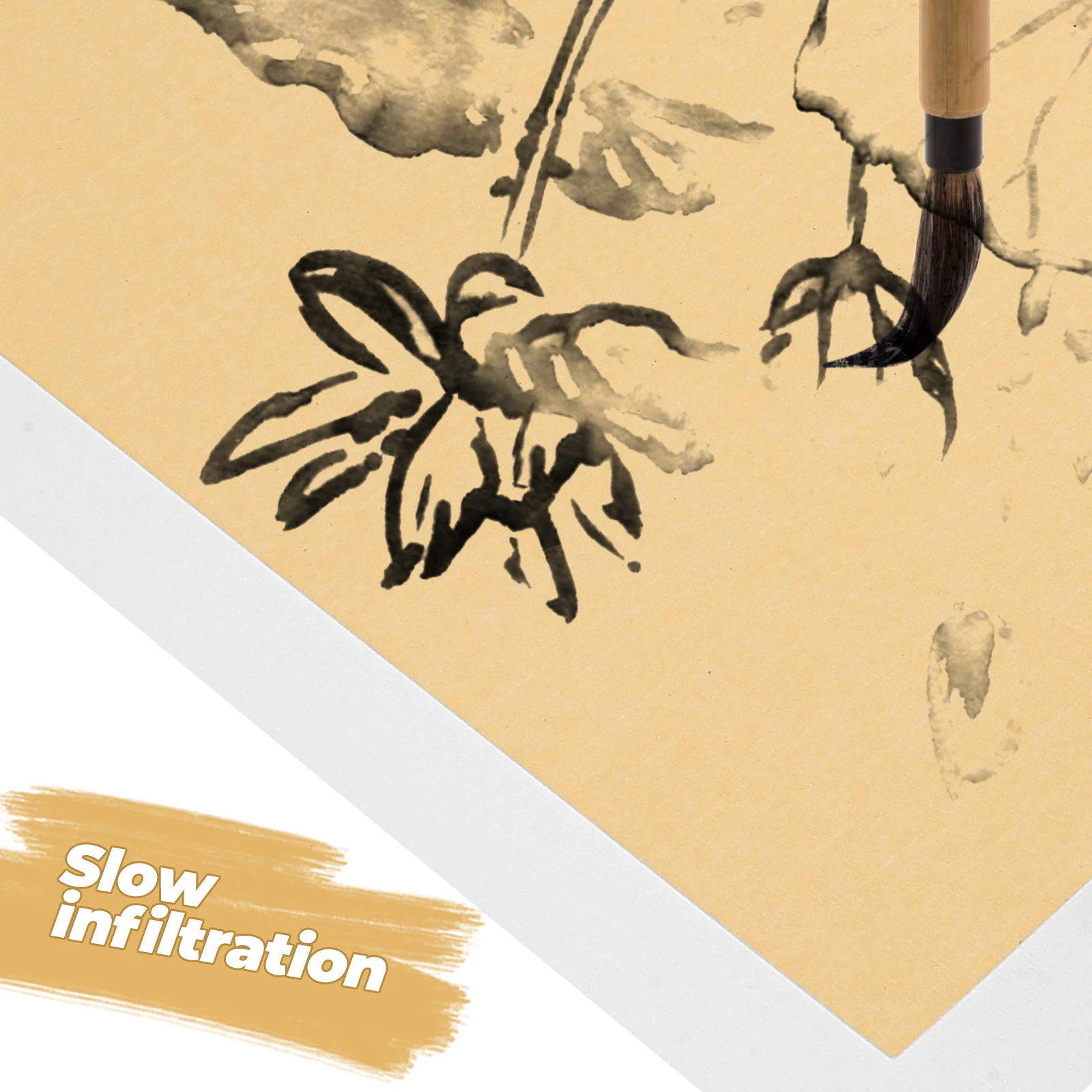 

10 Sheets Chinese Art Paper Rice Paper for Calligraphy Painting Decoupage Writing Gift Choice Rice Papers