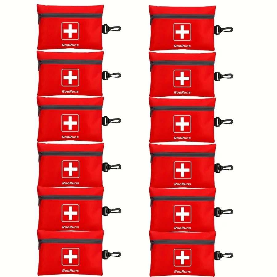 

Набор из 12 мини-сумок для первой помощи: портативный медицинский аварийный комплект для дома, офиса, автомобиля, походов, кемпинга, путешествий и активного отдыха