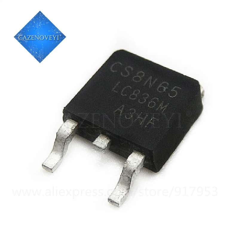 4pcs/lot CS8N65AO CS8N65A0 8N65 CS8N65 TO-252 In Stock