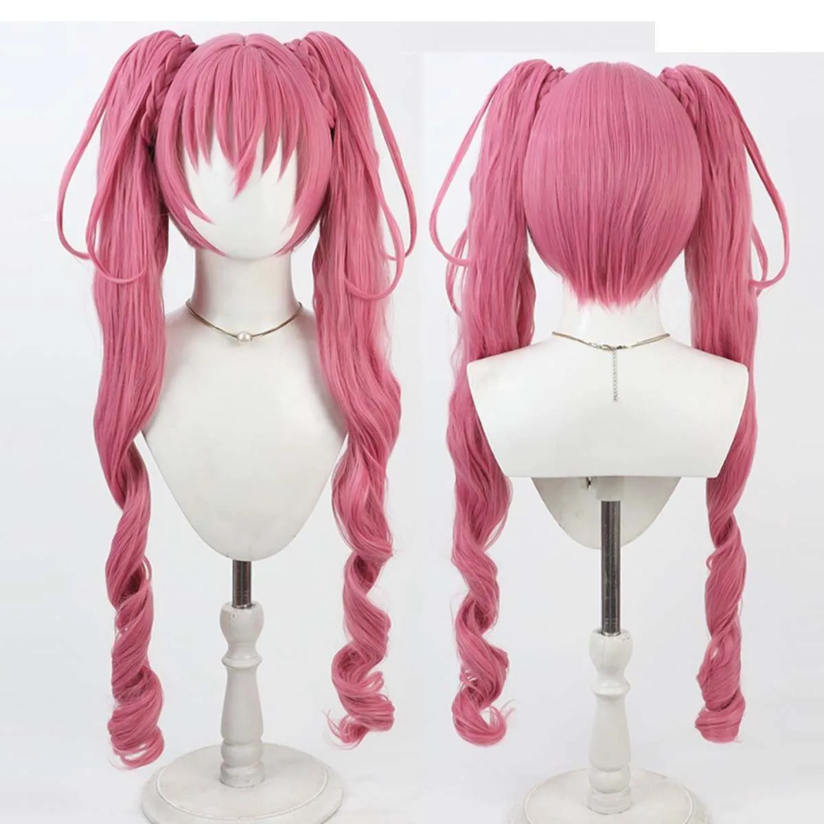 

Women Cure Melody Hojo Hibiki Pink Twin Tail Cosplay Heat Resistant Synthetic Wig