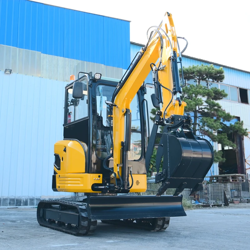 

Hot selling Hydraulic Small Excavator Crawler EPA 2.6 Ton Excavator Mini Digger Multi Function Bagger Micro Excavator Digger