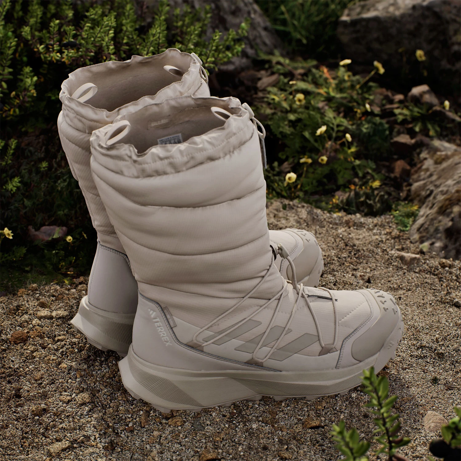 Adidas authentic new men's and women's high cut thick soled warm outdoor snow boots ID3441