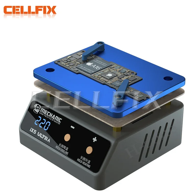 Mechanic IX5 Ultra universal preheating platform mobile phone motherboard layered bonding glue removal dot matrix repair heater