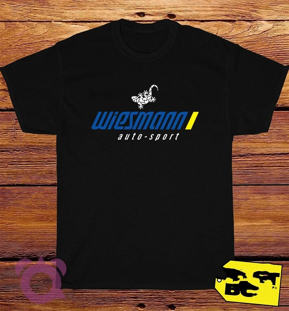 

2025 New Wiesmann Auto Sport Logo Printed Unisex Street Fashion Trend Short Sleeved Pure Cotton Round Neck