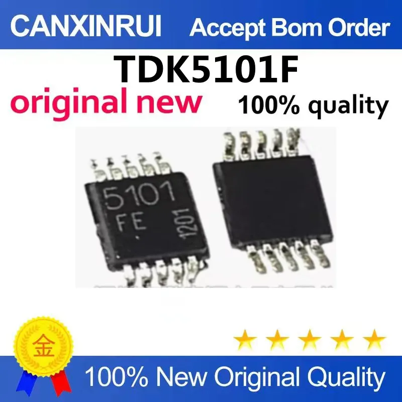 (5-100piezas)5101F TDK5101F Automotive remote control RF frequency transmitting IC chip MSOP0 pin