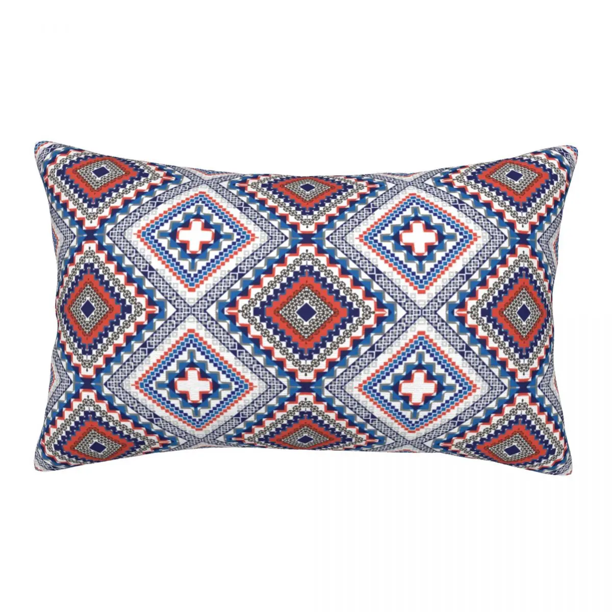 

Throw Pillow Cover Home Decor Classical Ethnic Flower Pillow Case Decorative 16x24 20x30 Inches Cushion Couch Sofa Pillowcase