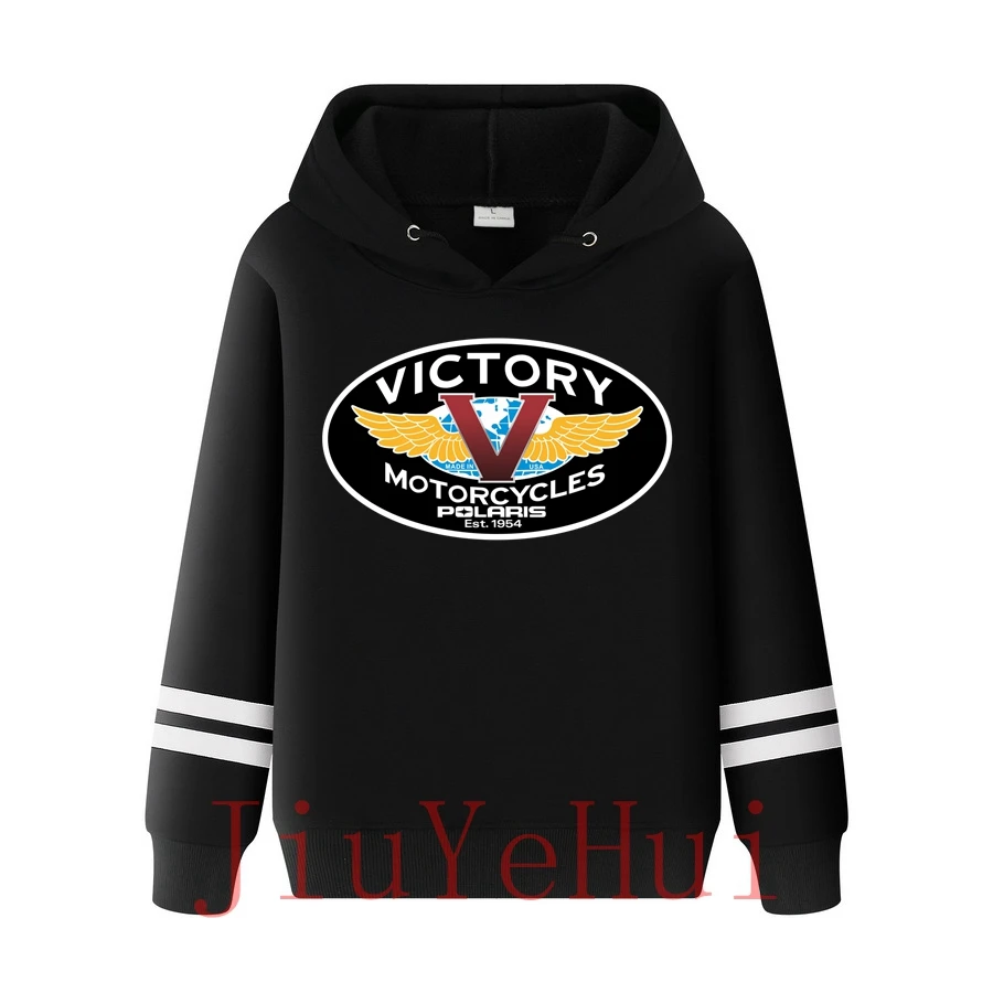 American Motorcycle Victory Polaris Hoodie Men’s Casual Hoodies Sweatshirts Men\'s Spring Autumn Hoodies Sweatshirt Tops