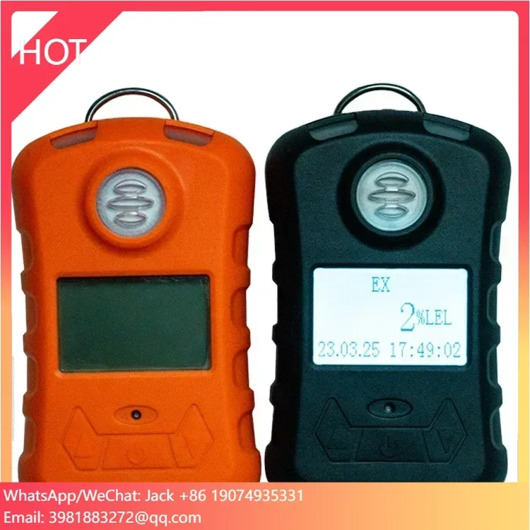 Cina NKYF allarme sonoro e luminoso a infrarossi SO2 N2 O2 CO CO2 rilevatore di gas portatile per miscelazione di fumi