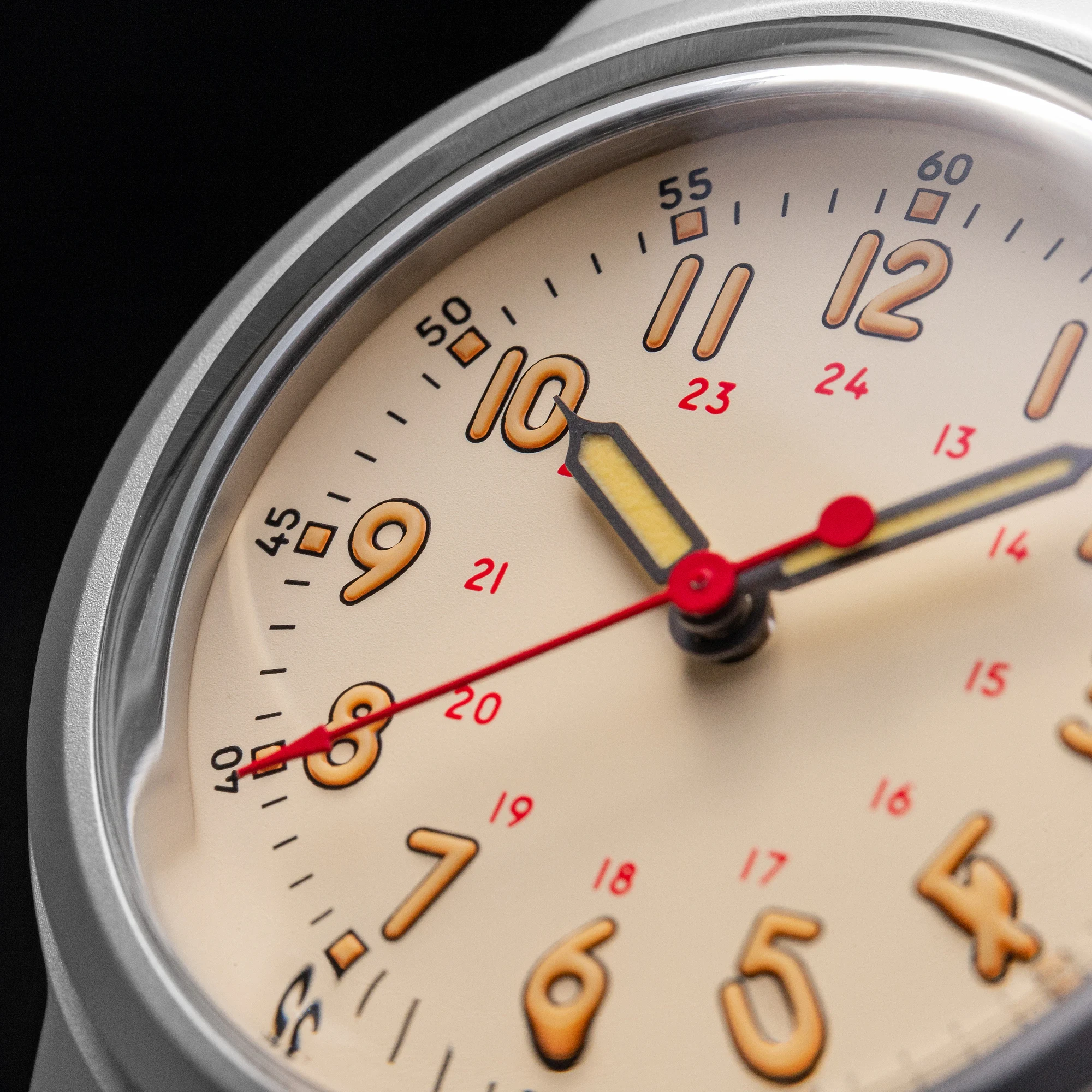 [SHY-043]THORN NH35A حركة الحرب العالمية الثانية ساعة عسكرية كلاسيكية 36 ملم اتجاه رياضي ريترو ساعات محايدة للرجال والنساء