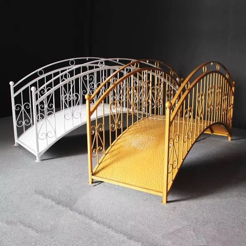 Wedding stage decoration arched stairs, studio shooting ornaments, tabletop ornaments