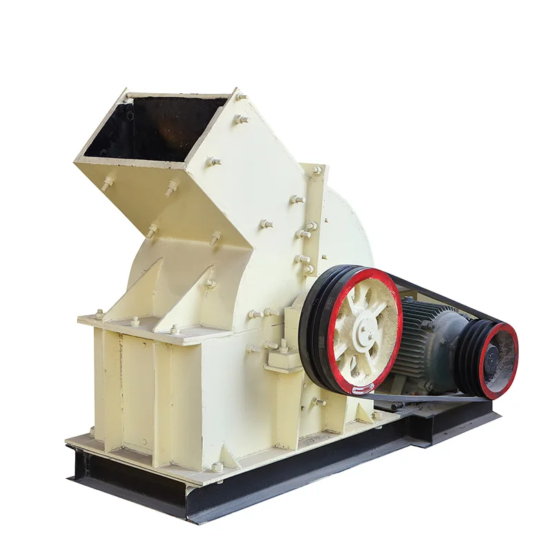 Small 5-10t/h Hammer Crusher, AC Motor Gearbox for Gold Ore Limestone Concrete Mining