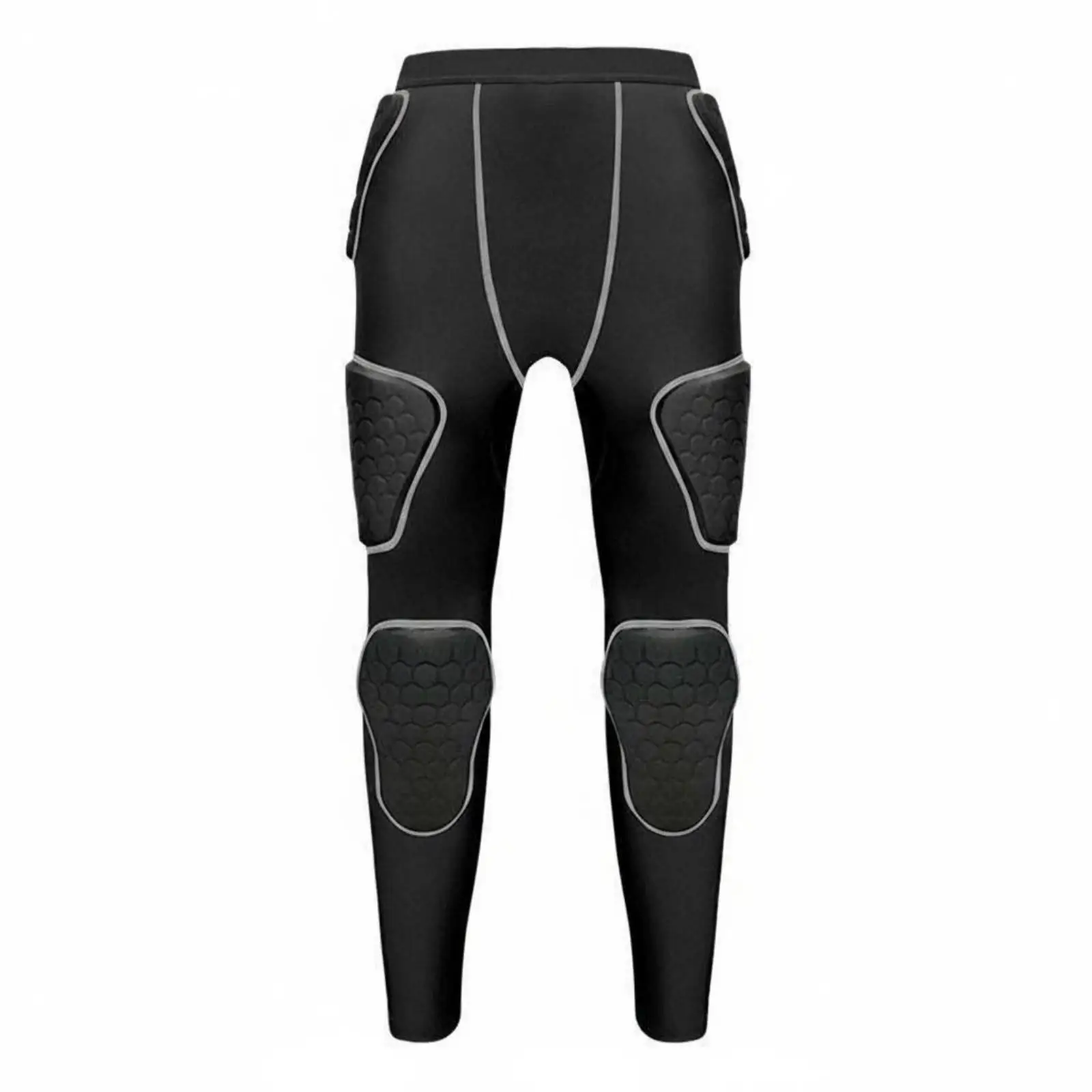 Padded Protective Pants for Adults Sports Knee Guards EVA Cushion Compression Fit for Football Soccer Basketball Training