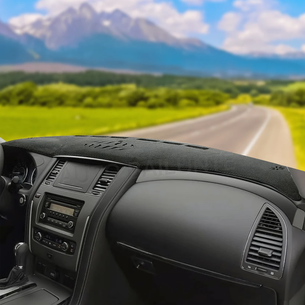 Couverture de panneau de voiture pour Nissan Patrol, Pare-soleil, Pare-soleil, PingPanel, Accessoires de tapis, Polymères Prada, Y62, Armada, 2010-2021, 2022, 2023