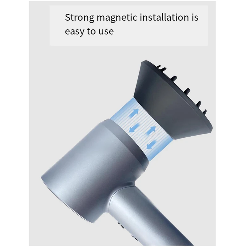 LF03 SE Cabelo Secador Difusão Perm, Curling Air Nozzle, Preto, Metal Hanger, Acessórios, Adequado para LF03