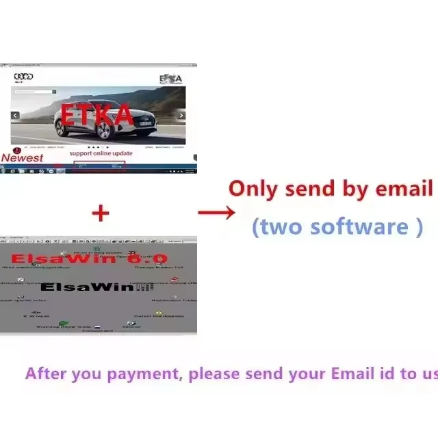 

2025 hot sell ELSAWIN 6.0 with ET KA 8.3 Newest for A-udi for V-W Auto Repair Software Group Vehicles Electronic Parts Catalog