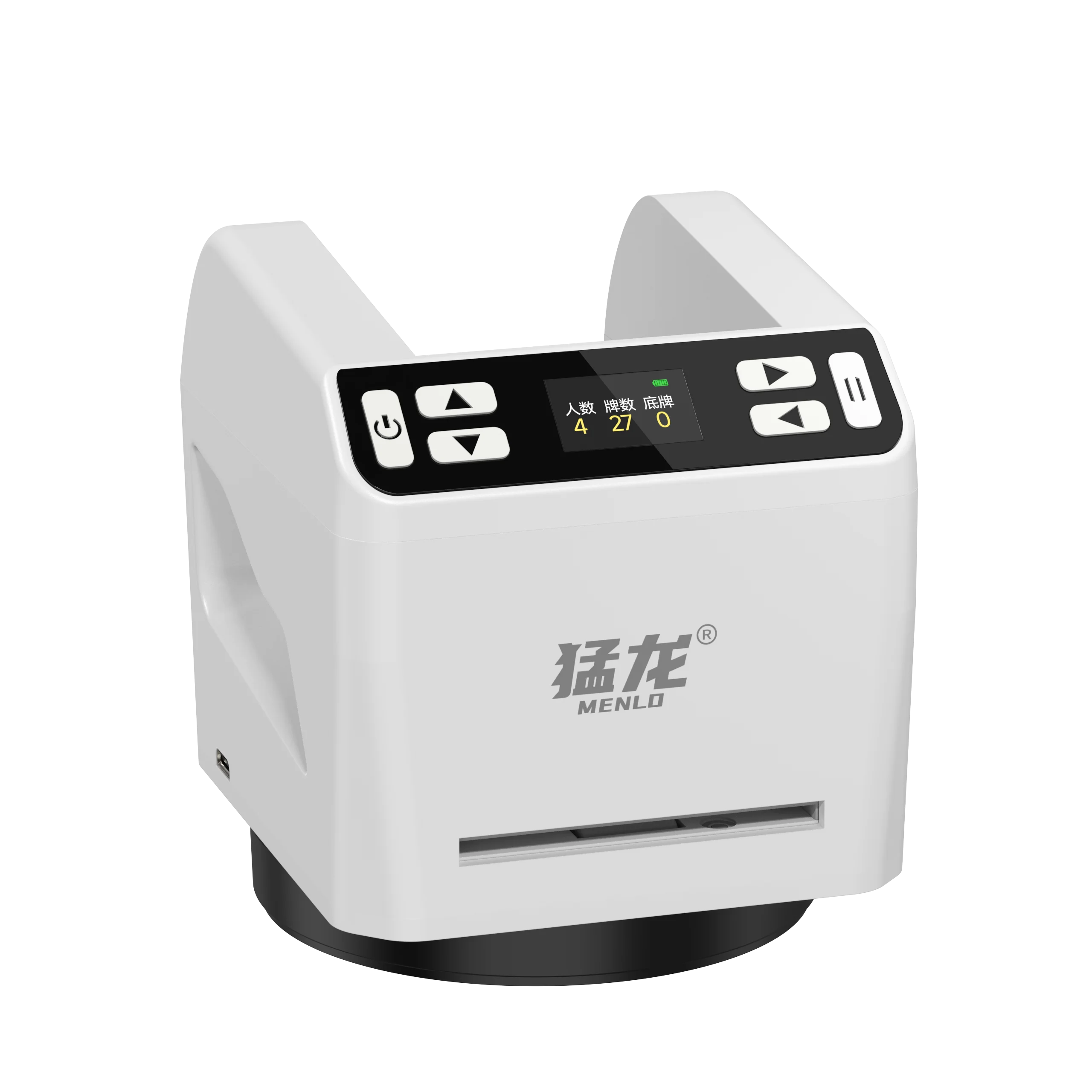 

MAX All Styles Automatic Dealer Shuffler Machine Easy Carry Battery Powered Customizable Logo for Playing Cards/Games New Design