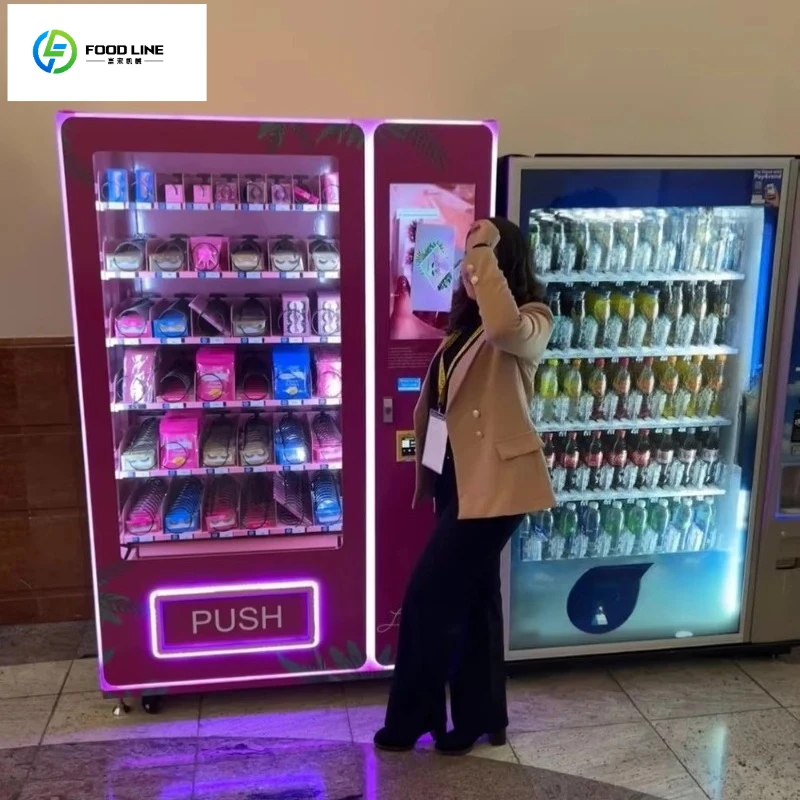 Cosmetics Vending Machine, Heated Display & Face Recognition Payment for Pharmacy, Clinic, Mall