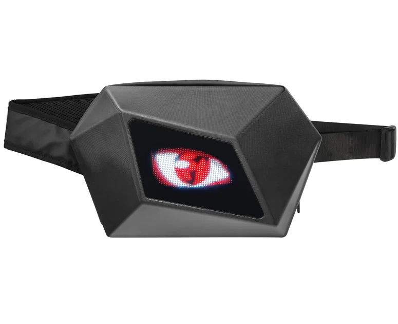 Fashion LED DIY Smart Backpack  Waterproof Hard Carapace