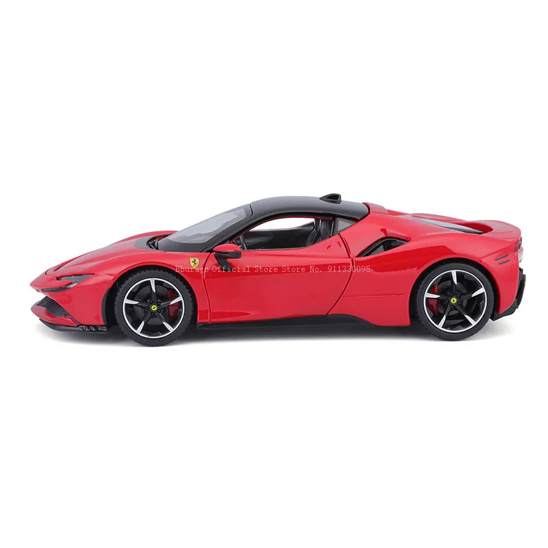 Bburago 1:24 Scale Ferrari SF90 STRADALE Alloy Luxury Vehicle Diecast Cars Model Toy Collection Gift
