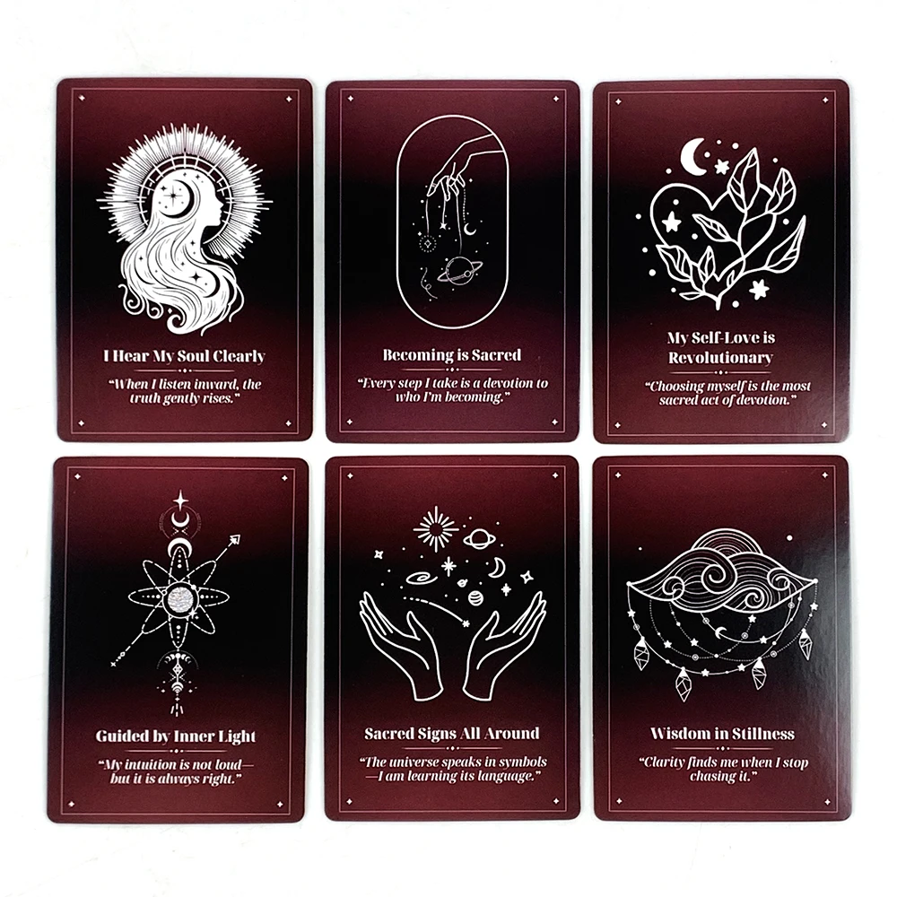 بطاقات أوراكل الجديدة بتصميم كلاسيكي مكون من 40 بطاقة للمبتدئين والواجبات، مثالية للعرافة والتأمل والهدايا