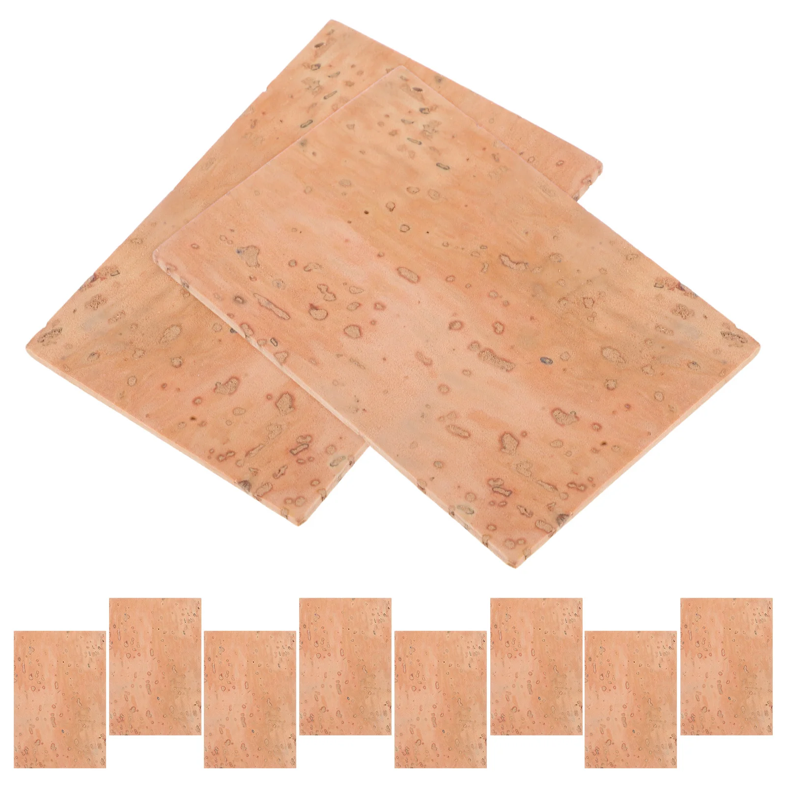

10Pcs Sax Neck Cork Sheets 60x40mm Replacement Cork for All Saxophones Soprano Alto Tenor Professional Playing