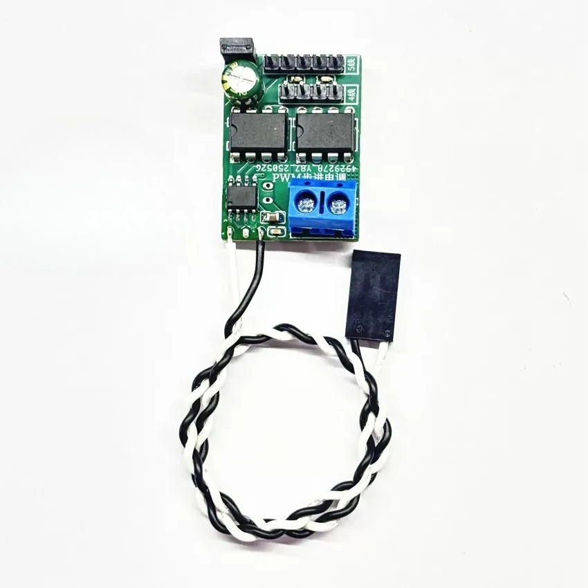 PWM Stepper Motor Driver Support 4-wire/5-wire Motor Forward/Reverse Control Optional BEC 5V/Non-BEC Version for RC Airplane